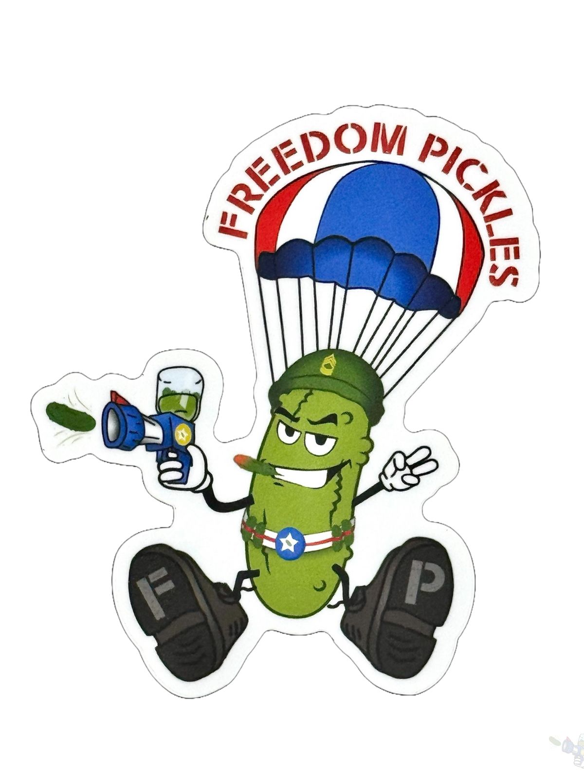 Freedom Pickles Stickers