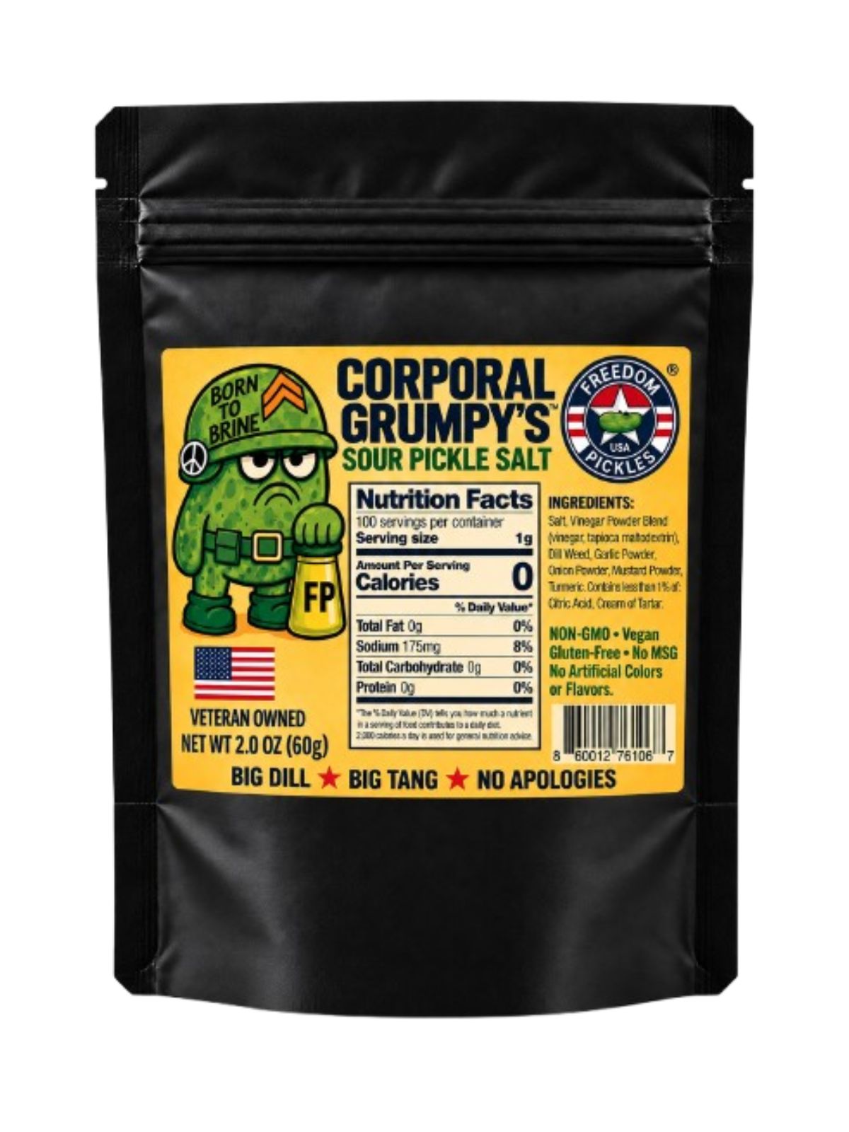 Corporal Grumpy’s™ Sour Pickle Salt